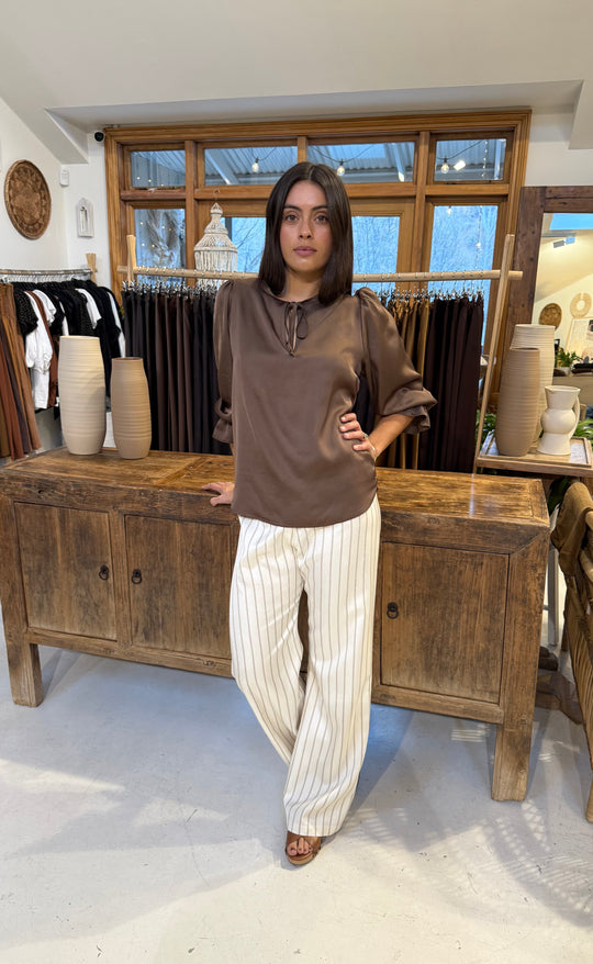 Palazzo Pant Cuban Stripe