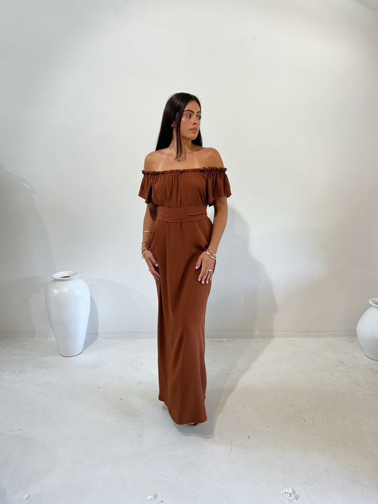 Fleur Dress Toffee