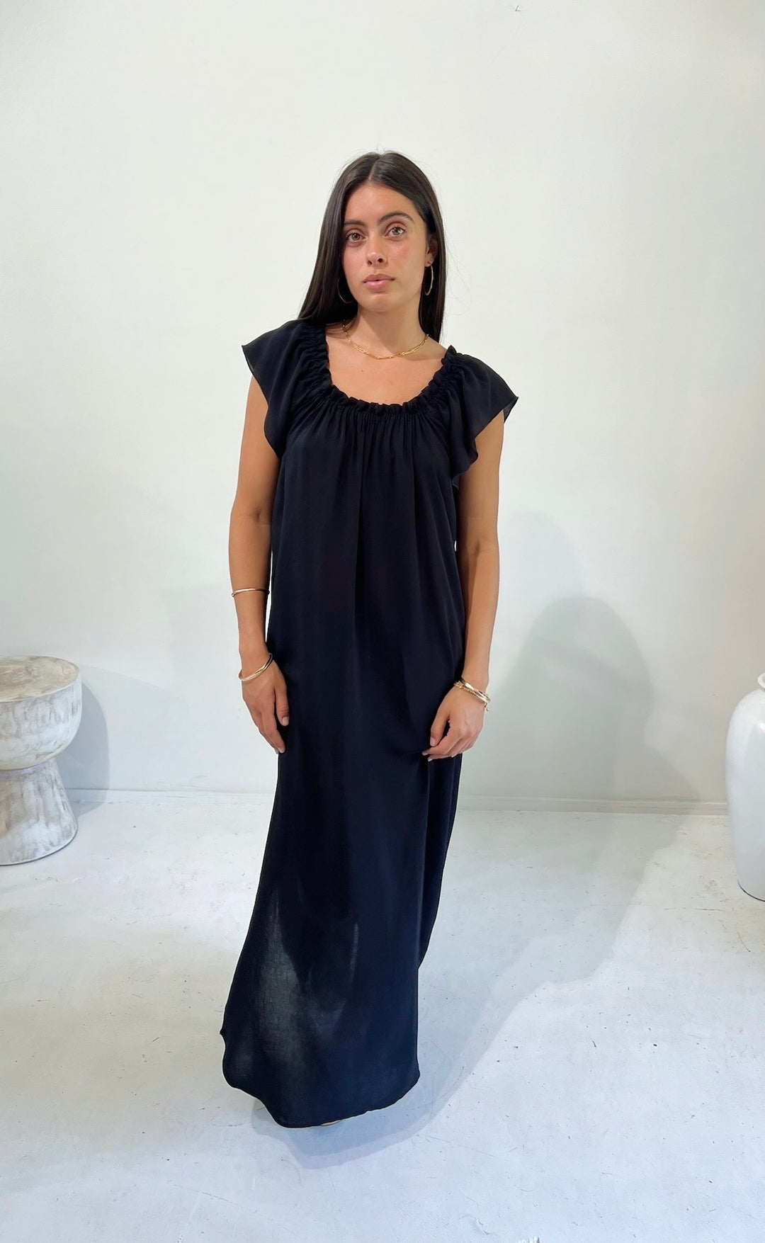 Fleur Dress Black