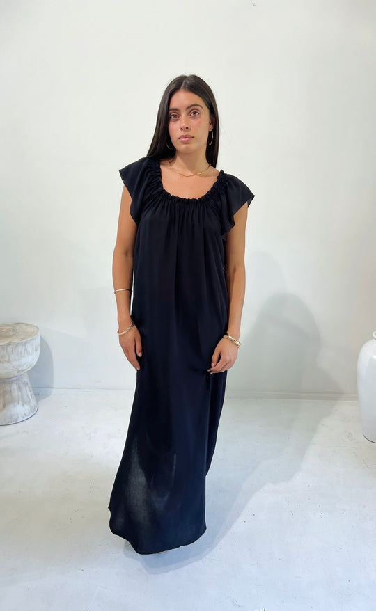 Fleur Dress Black