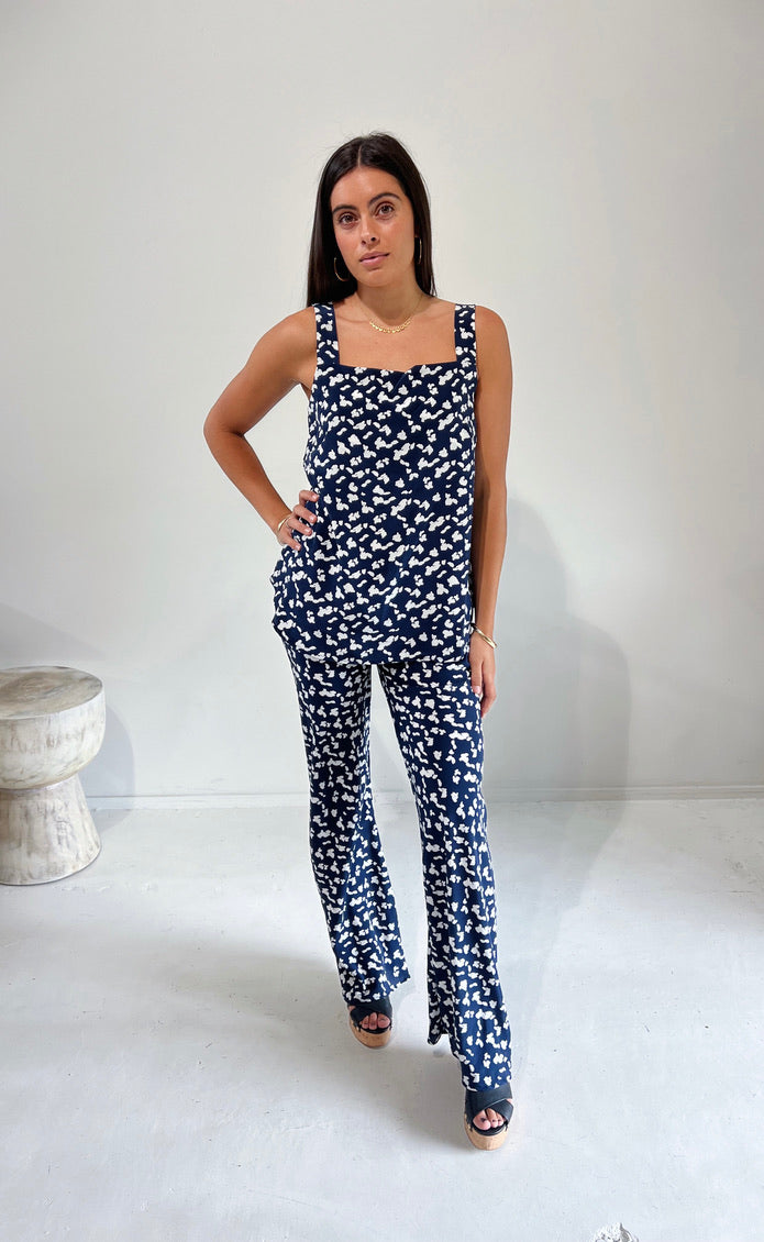 Parisienne Pant Royale Silk