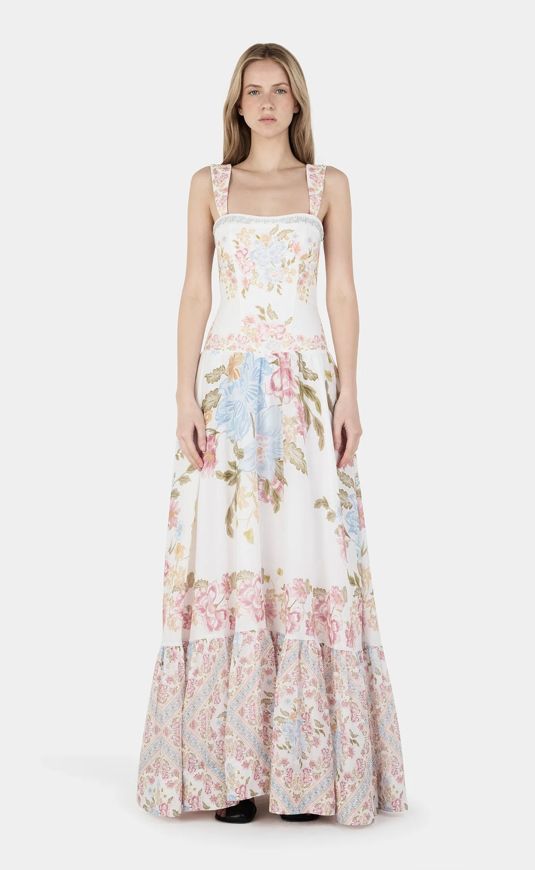Elsa Linen Maxi Dress Vanilla Keepsake