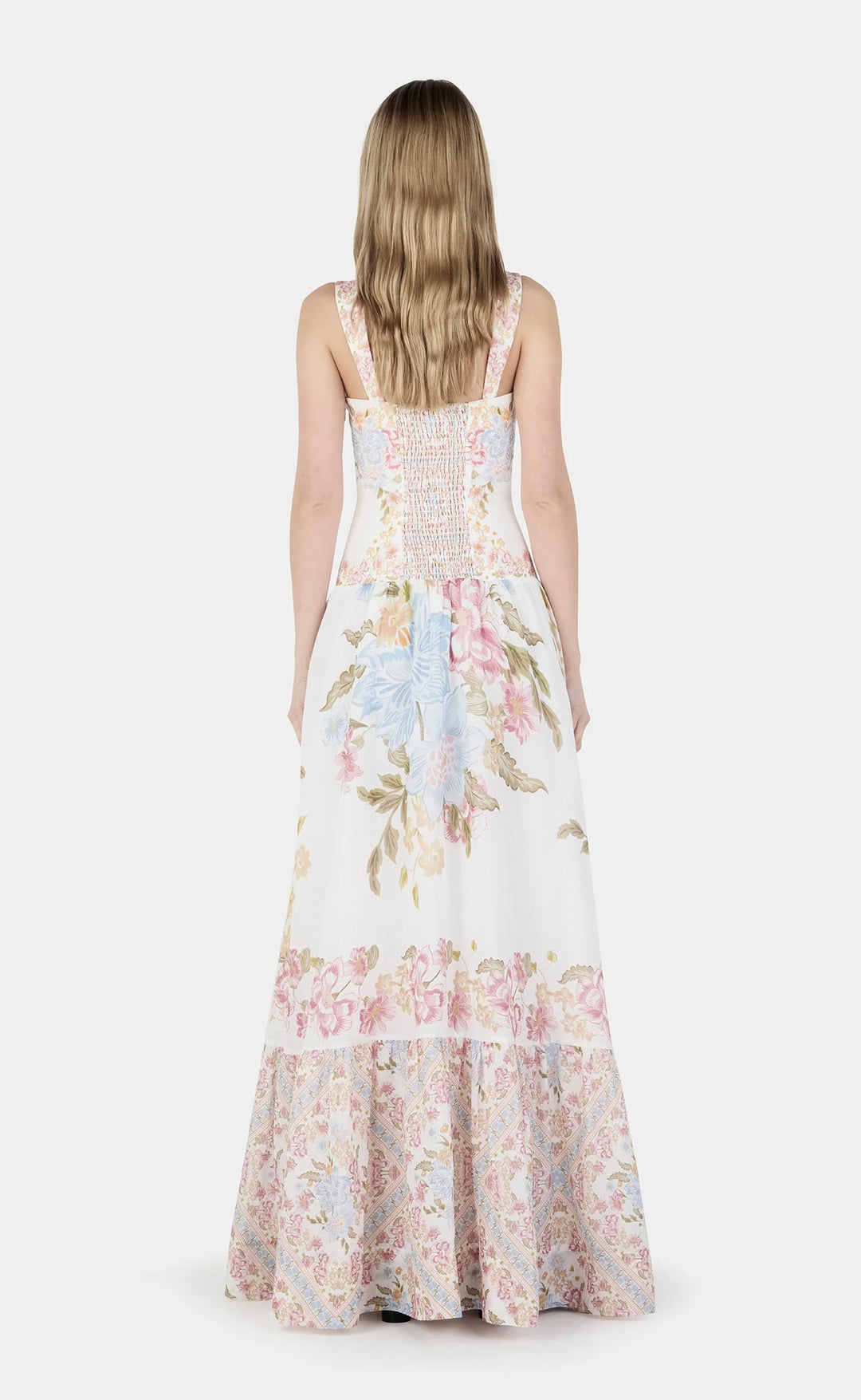 Elsa Linen Maxi Dress Vanilla Keepsake