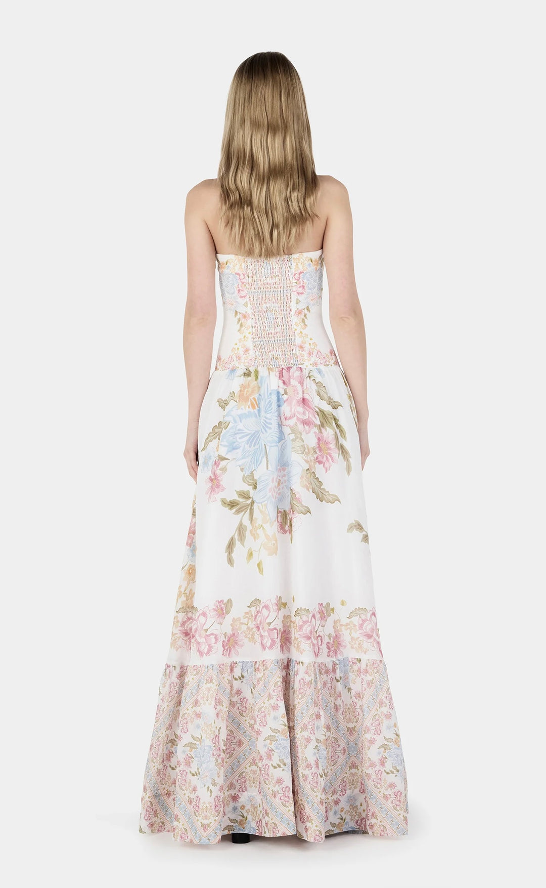 Elsa Linen Maxi Dress Vanilla Keepsake