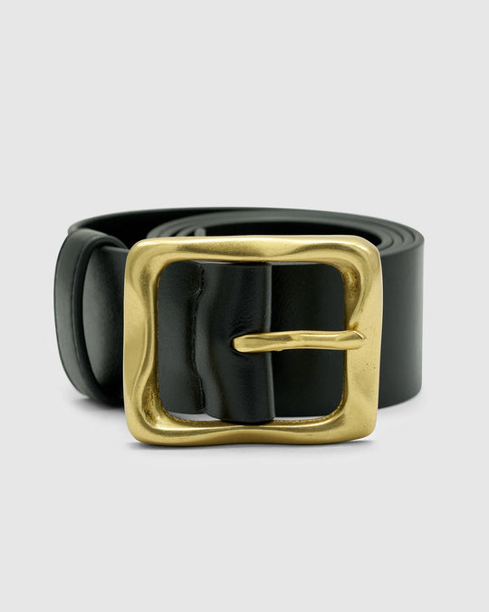 Everyday Belt |  Black & Gold