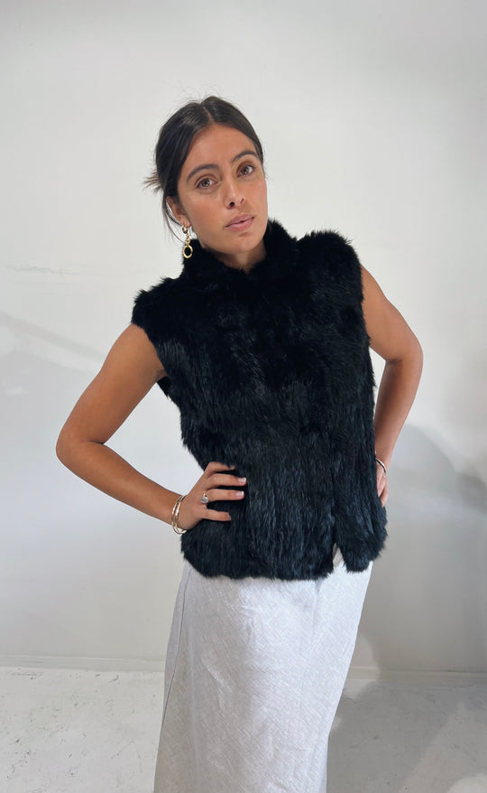 Neeve Vest Black