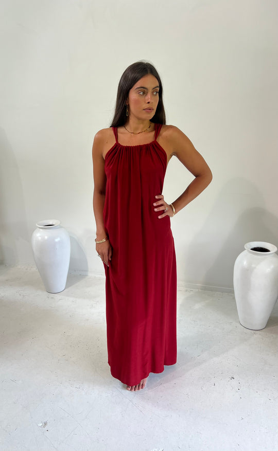 Forever Dress Cherry