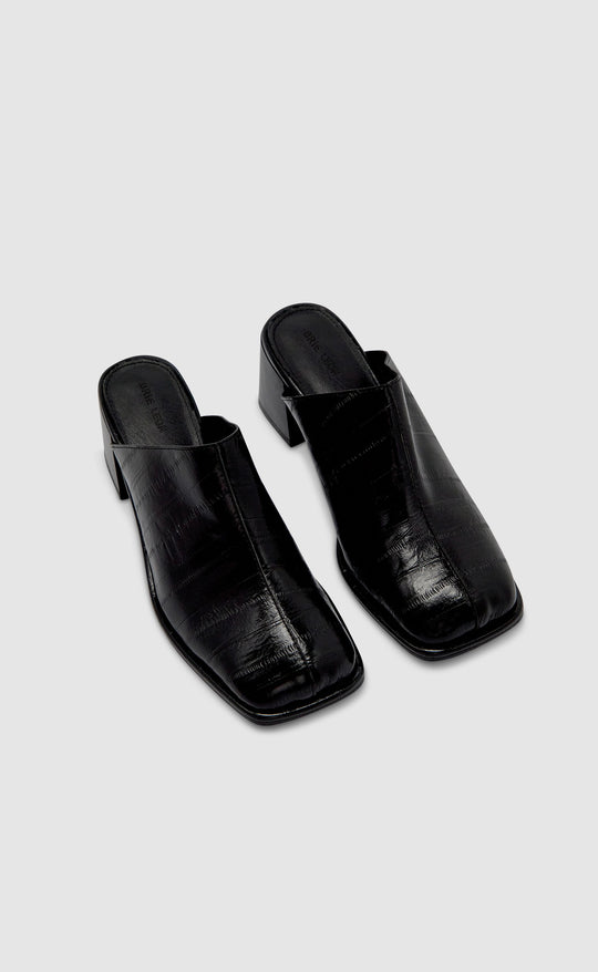 Chloe Mule Black