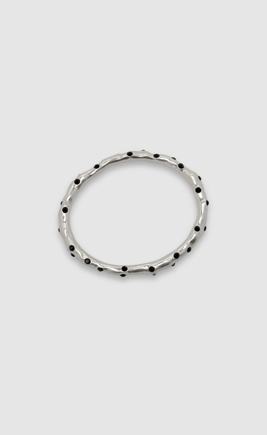 Asta Bracelet Silver / Black