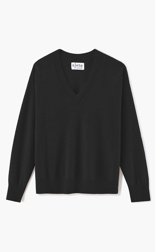 Trevi V Neck Black