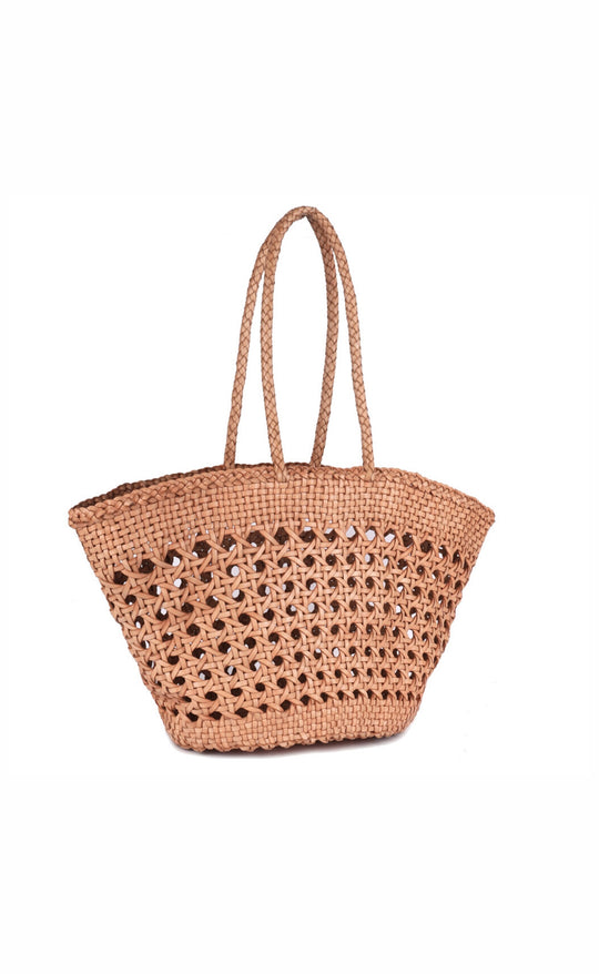 Manarola Woven Shopper |  Nude