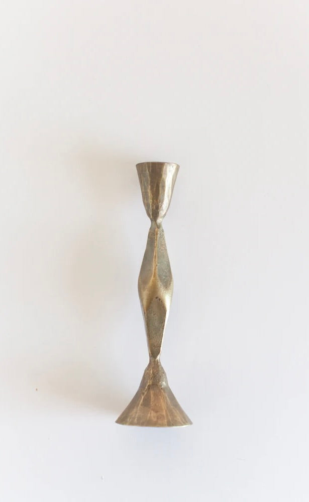 High Candle Holder Bronze