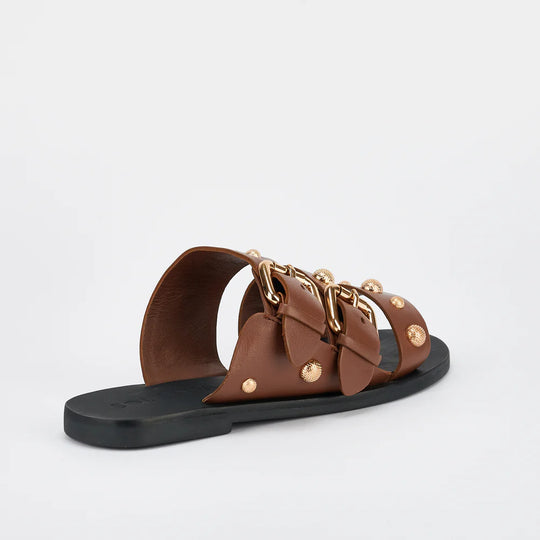 Hvar Slide | Cocoa & Gold