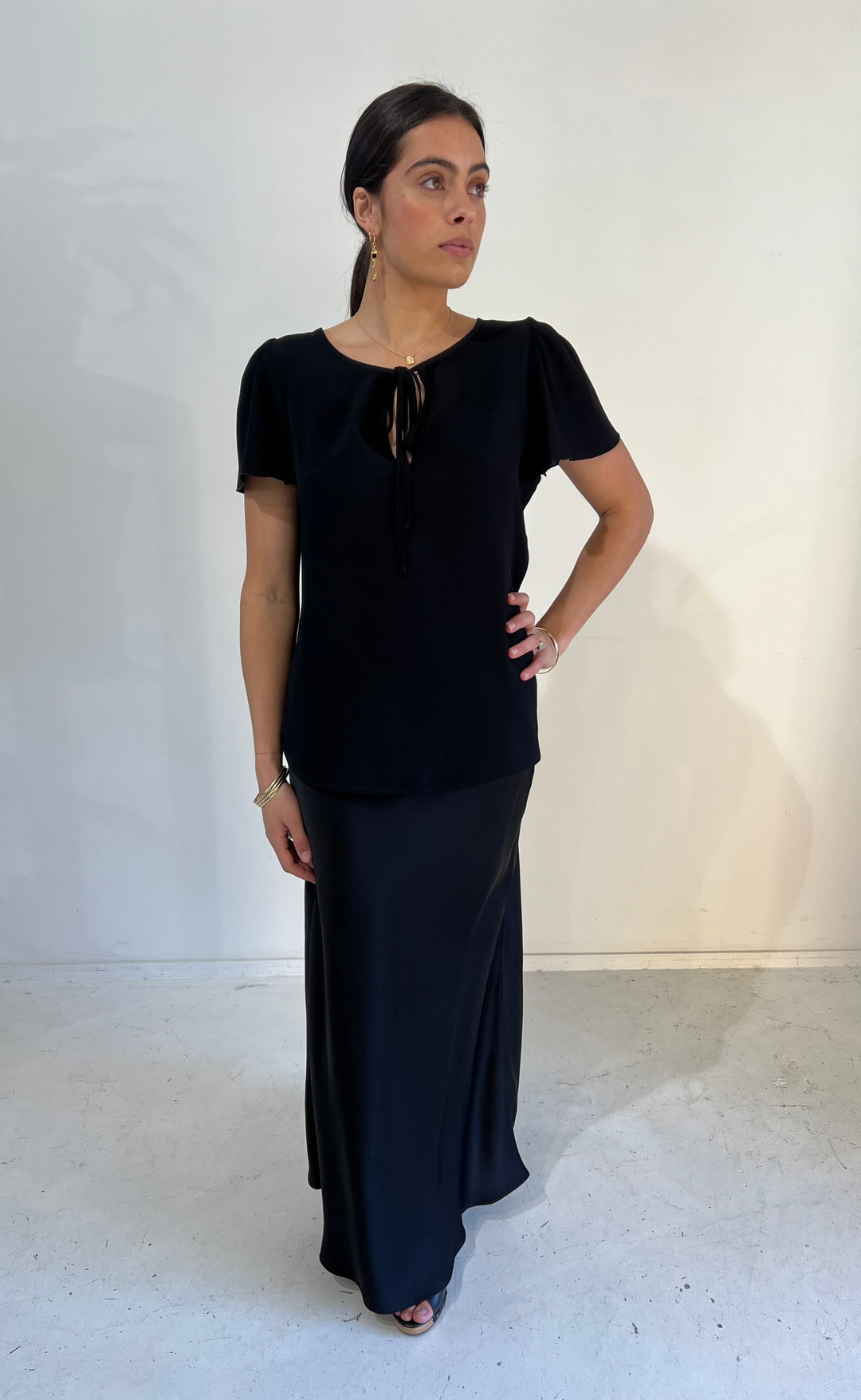 Cara Top S/S Black