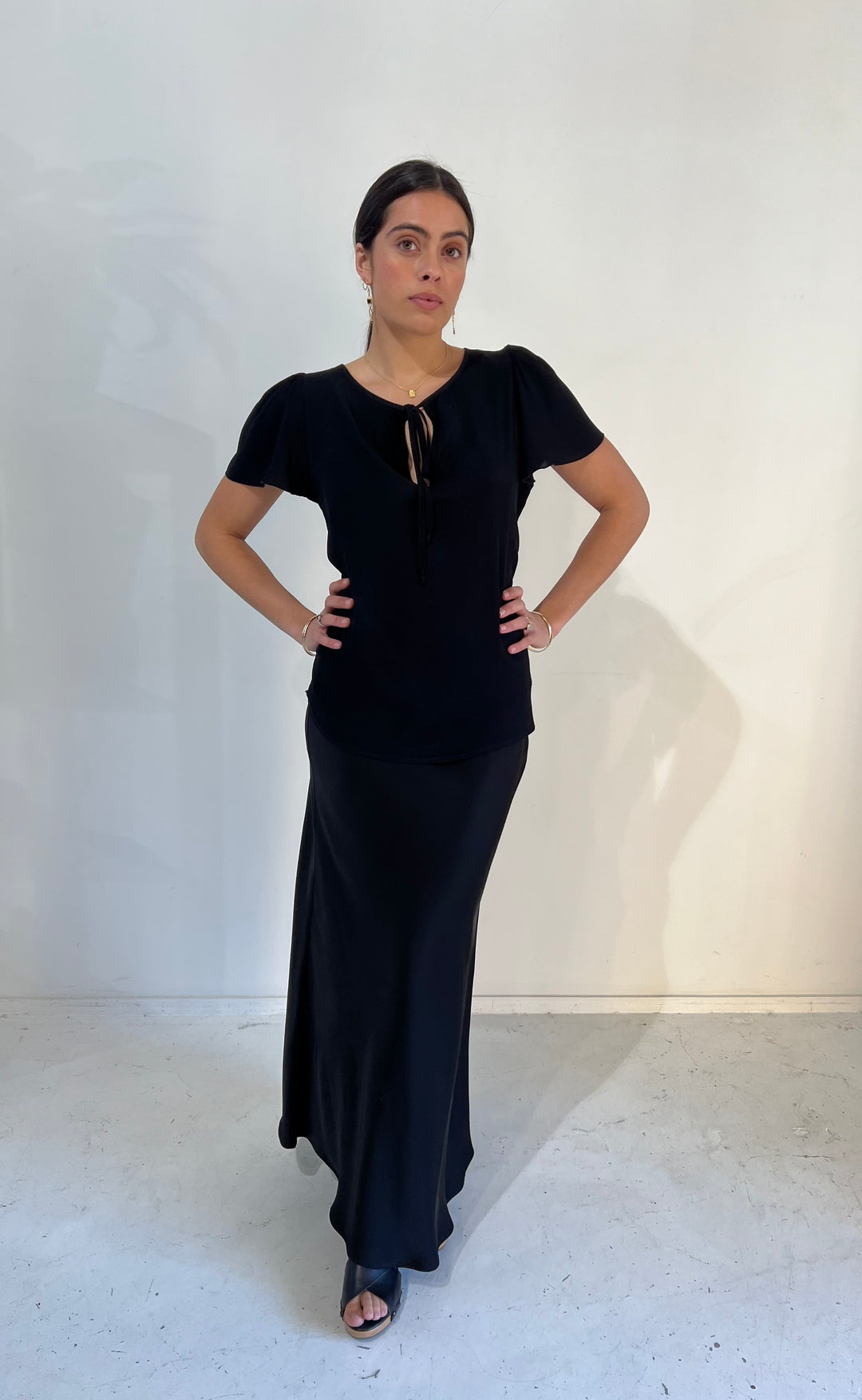 Cara Top S/S Black