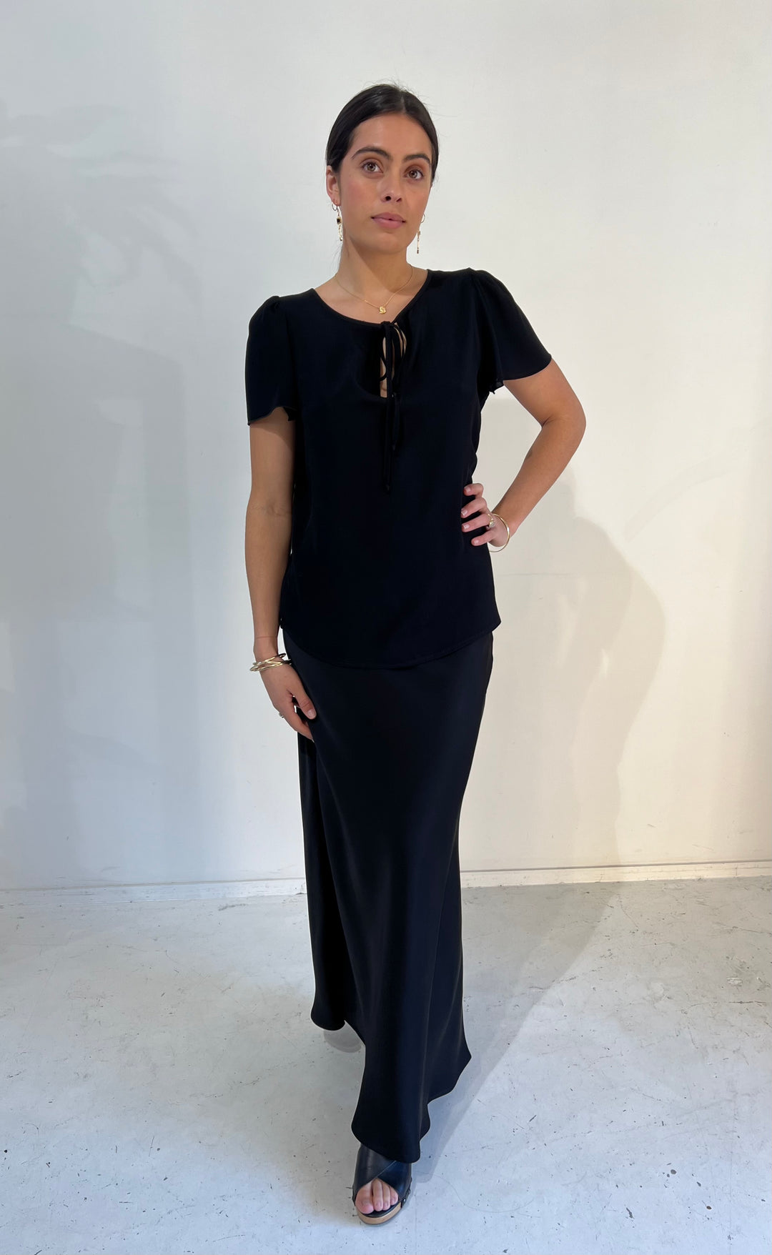 Cara Top S/S Black