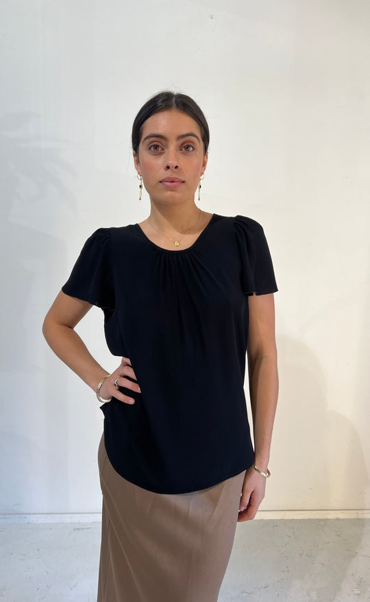 Cara Top S/S Black
