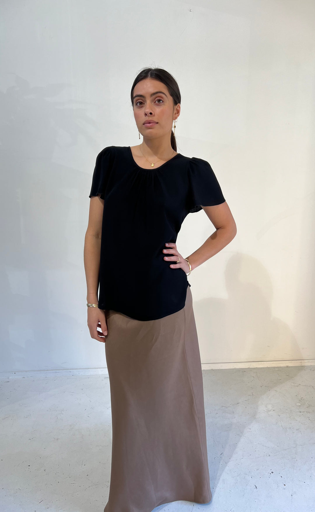Cara Top S/S Black