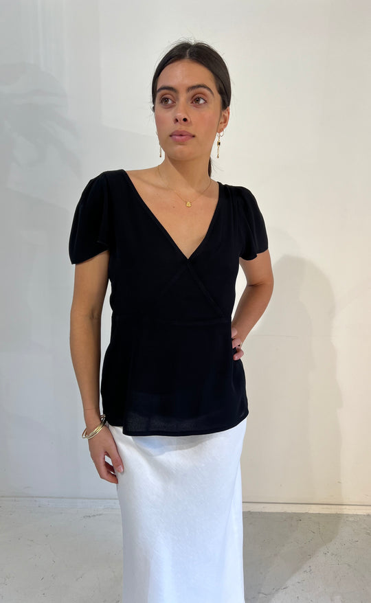 Ava Top Black