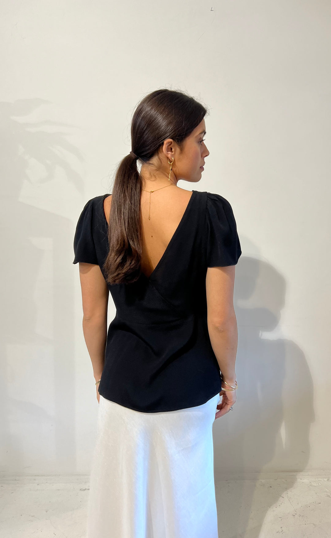 Ava Top Black