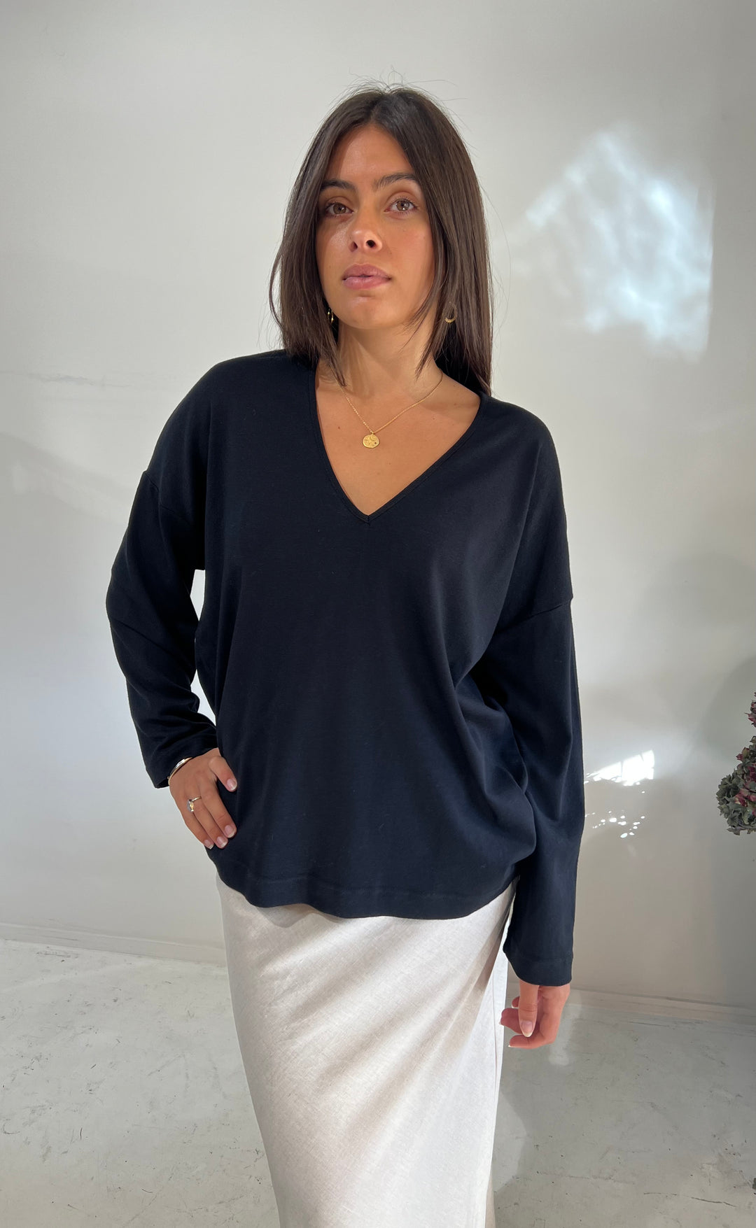 Venus Merino Jumper Black