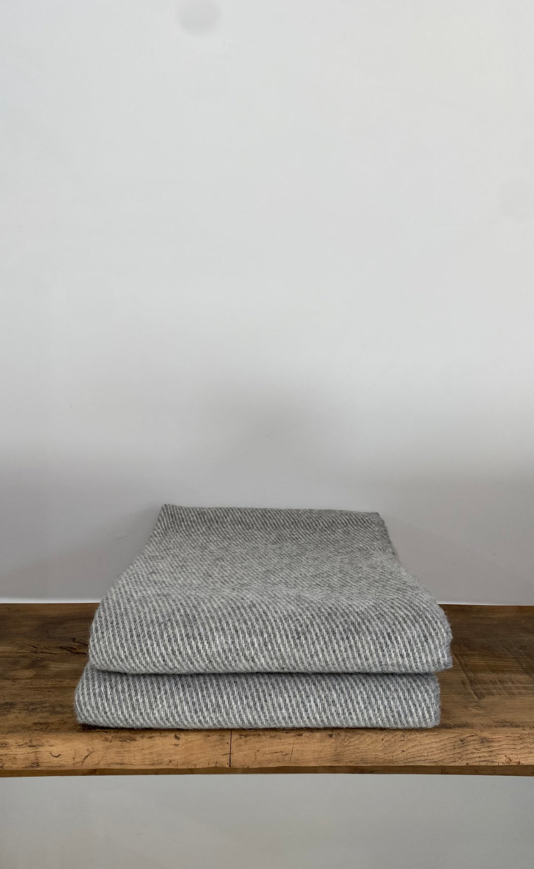 NZ Wool Throw Grey