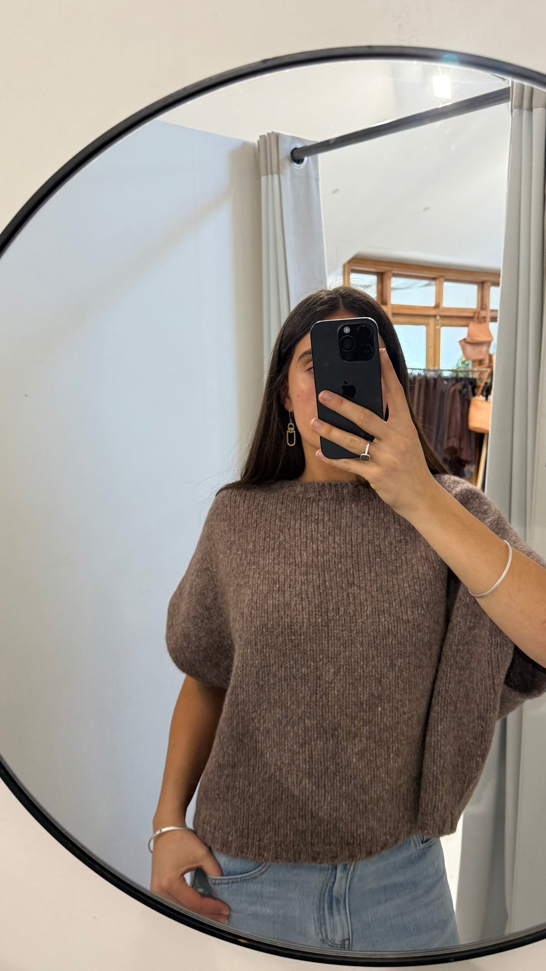 Luxe Alpaca-Merino Wool Vest Taupe