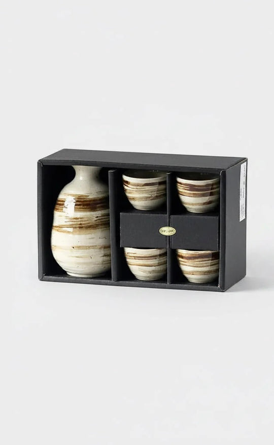 Sake Set Earth