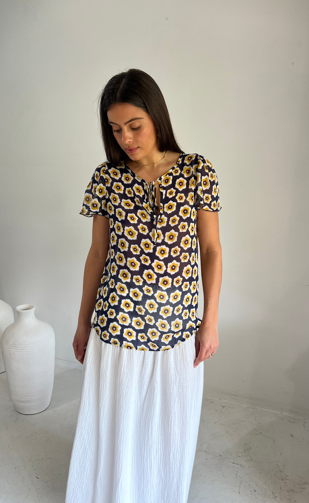 Cara Top S/S Bloom