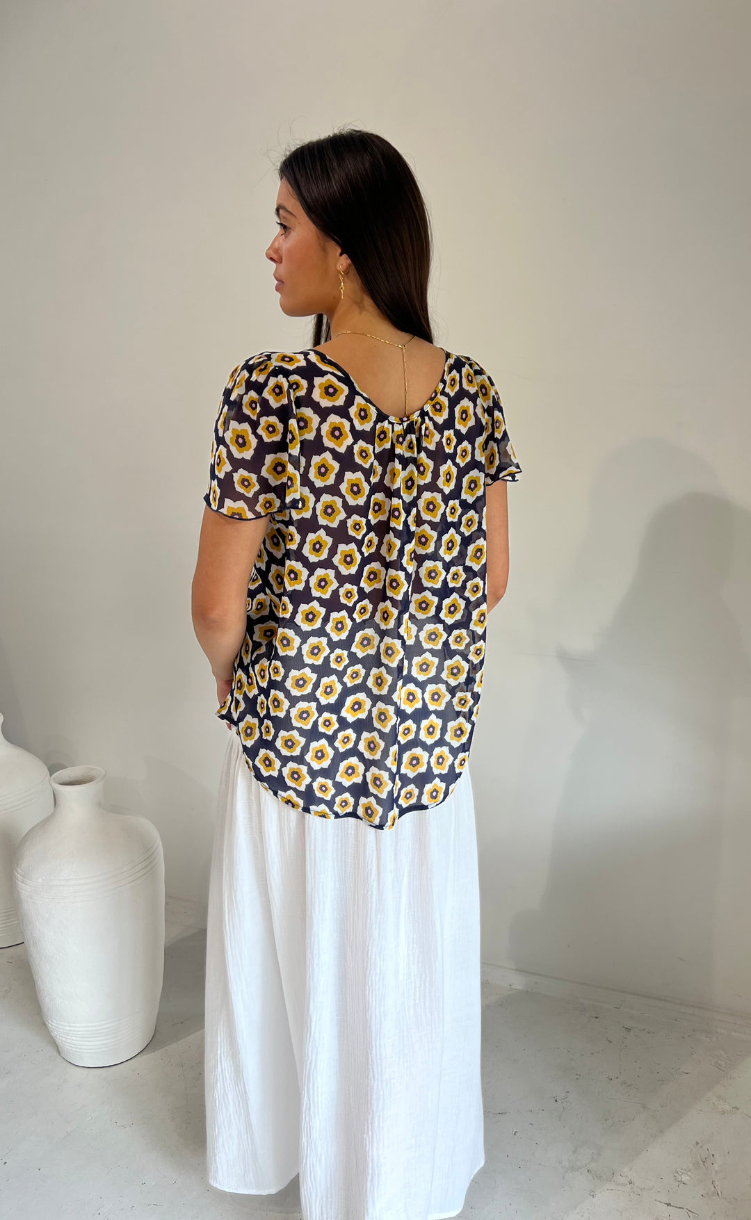 Cara Top S/S Bloom