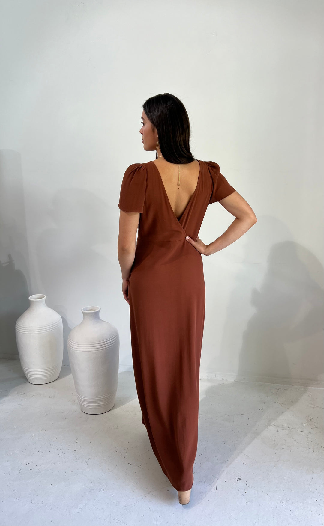 Ava Maxi Dress Toffee