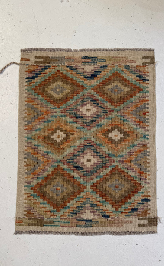 Kilim Mat O | 90 x 60 cm