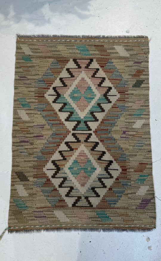 Kilim Mat U | 90 x 60 cm