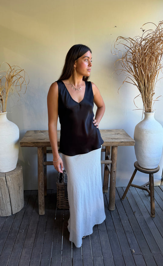 Renee Maxi Skirt Stone