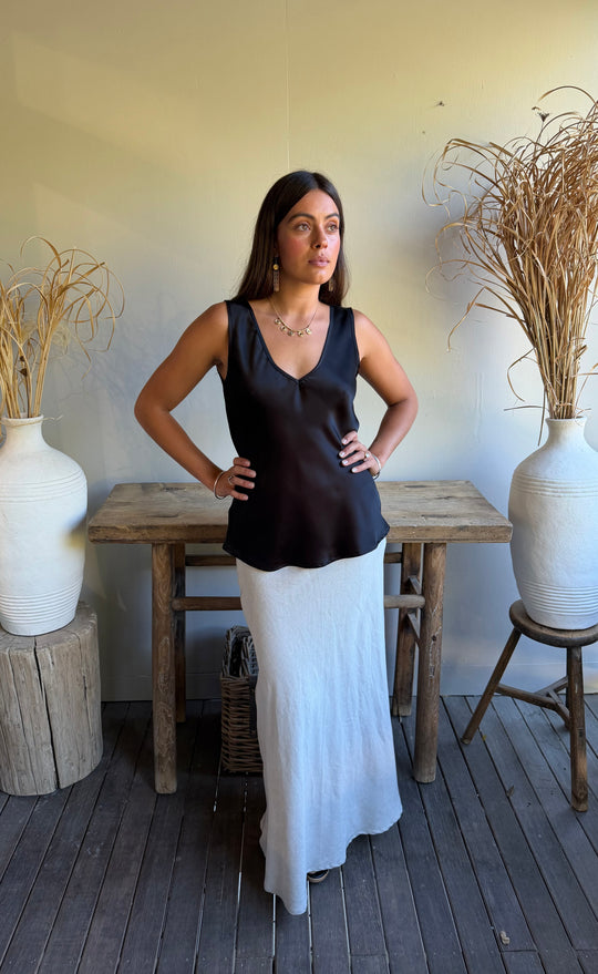 Renee Maxi Skirt Stone