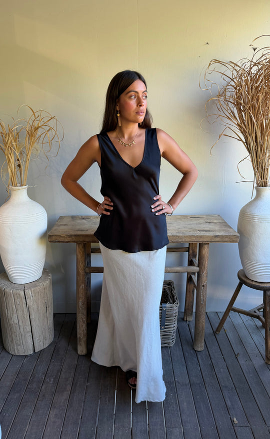 Renee Maxi Skirt Stone