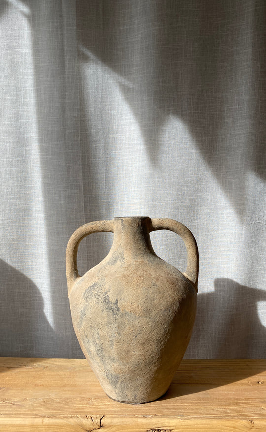 Double Handed Earthen Urn M