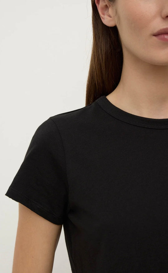 Indi Short Sleeve Tee Black