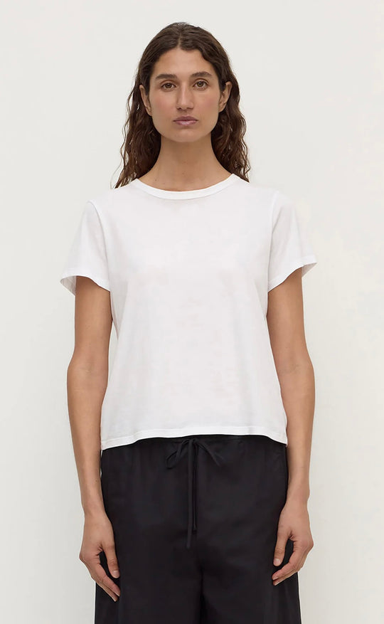 Indi Short Sleeve Tee White