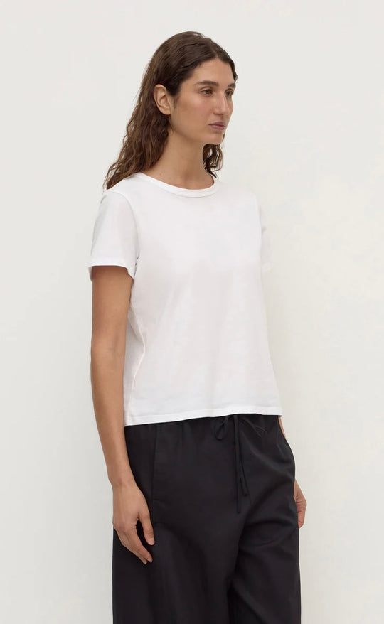 Indi Short Sleeve Tee White