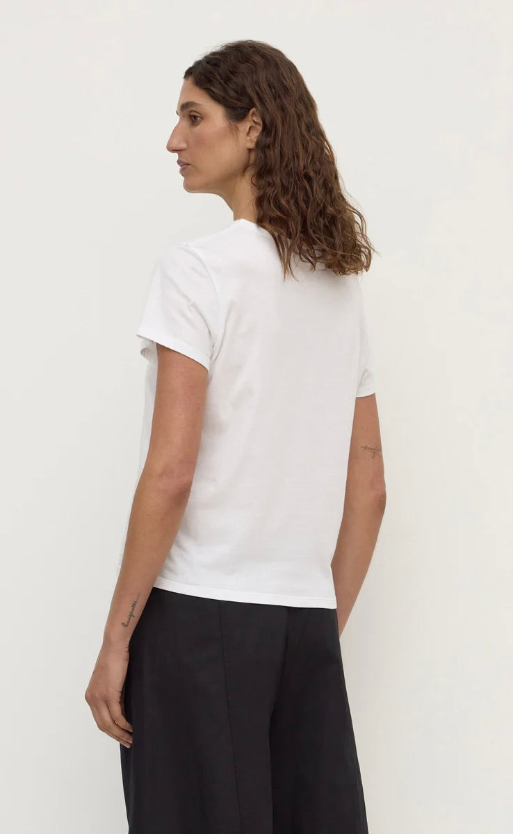 Indi Short Sleeve Tee White