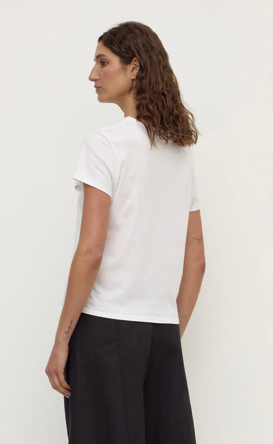 Indi Short Sleeve Tee White