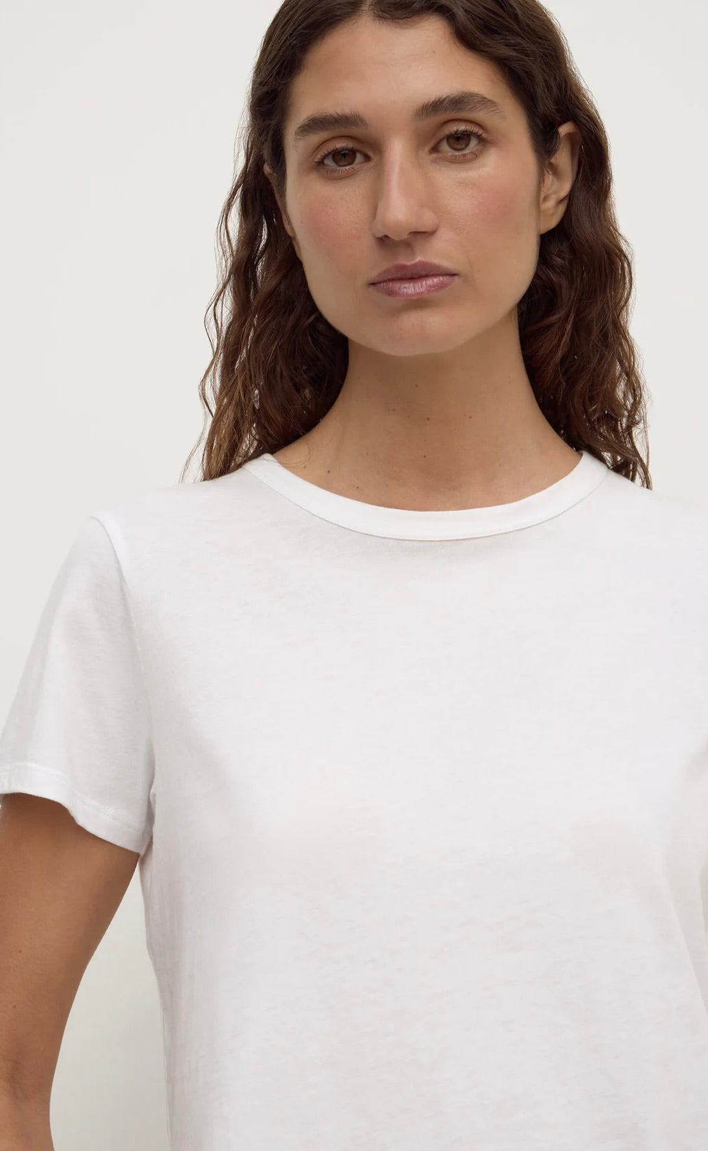 Indi Short Sleeve Tee White