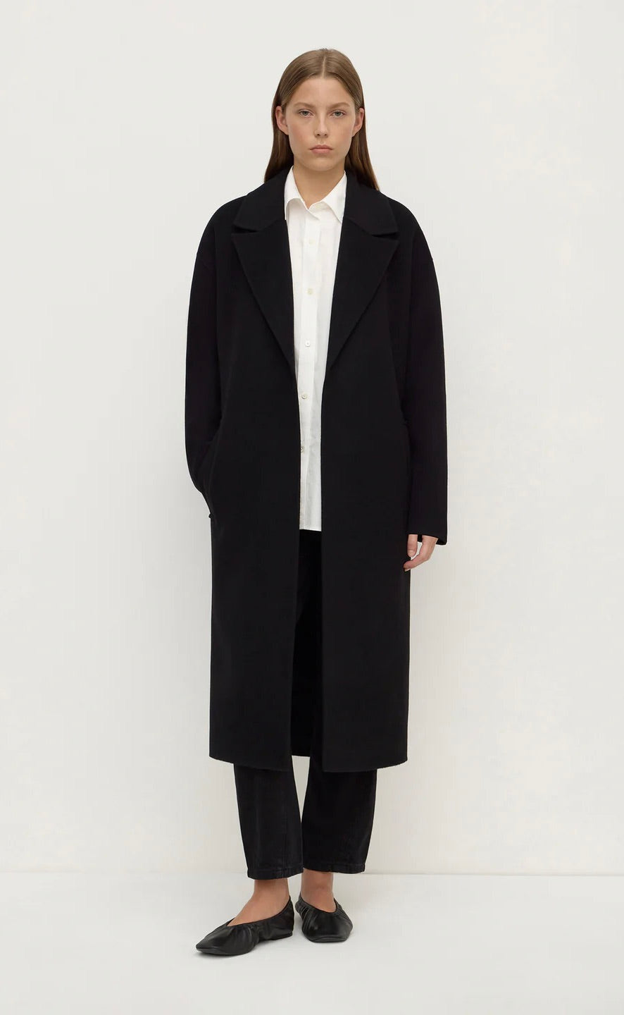 Ivy Wool Coat Black
