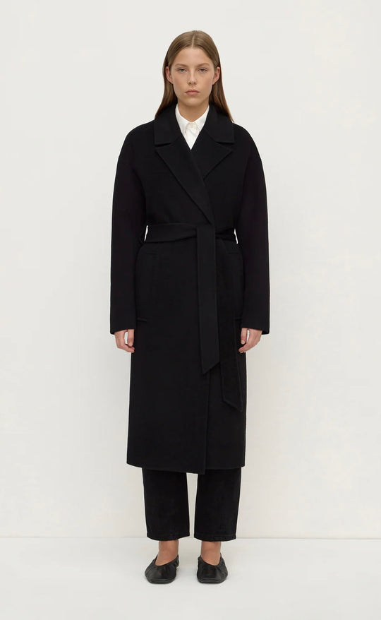 Ivy Wool Coat Black