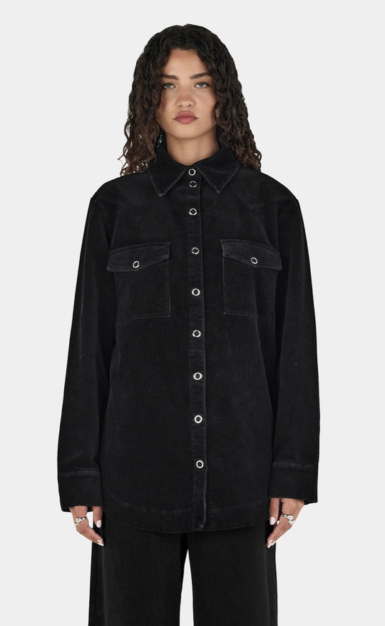 Jackson Cord Jacket Black