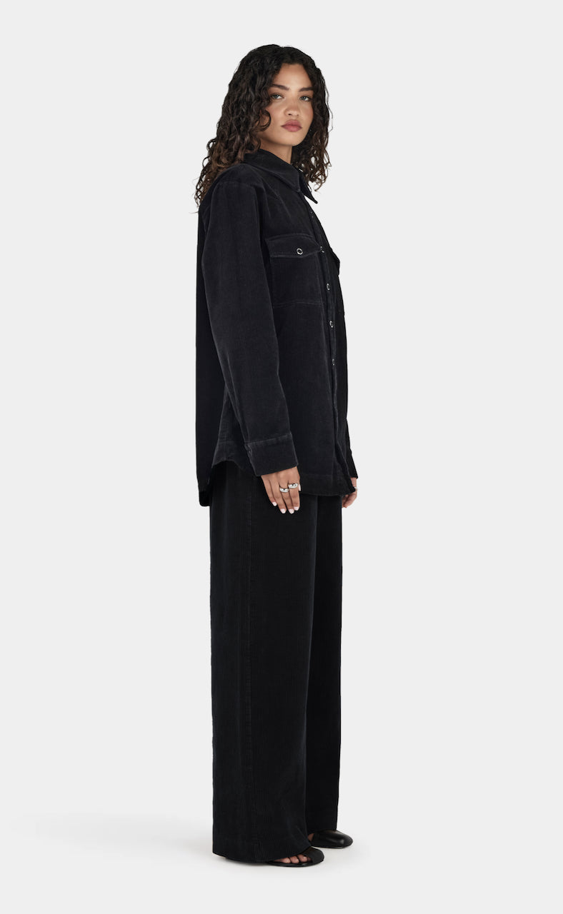 Jackson Cord Jacket Black