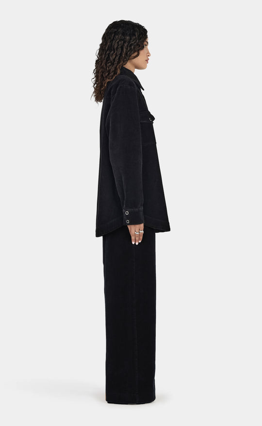 Jackson Cord Jacket Black