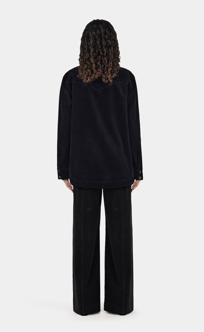 Jackson Cord Jacket Black