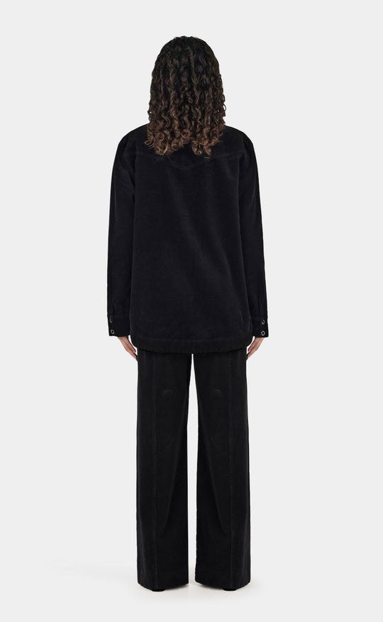 Jackson Cord Jacket Black